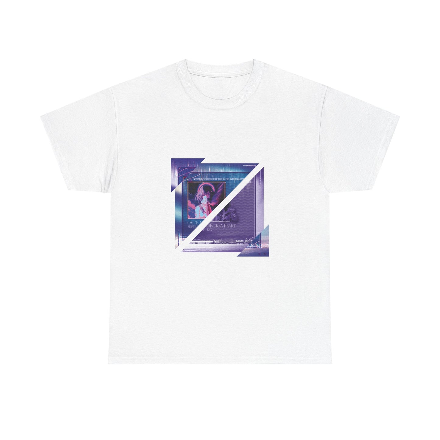 Ethereal Dreams & Broken Hearts: The Vaporwave Lotus Tee