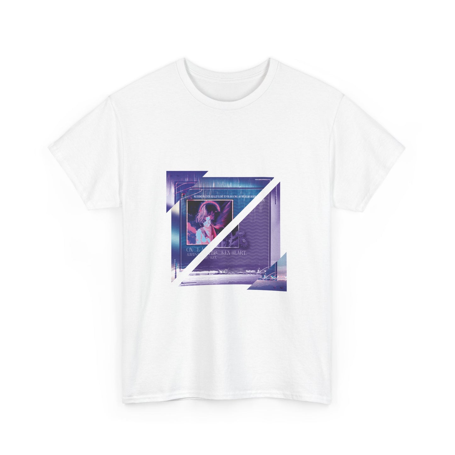 Ethereal Dreams & Broken Hearts: The Vaporwave Lotus Tee
