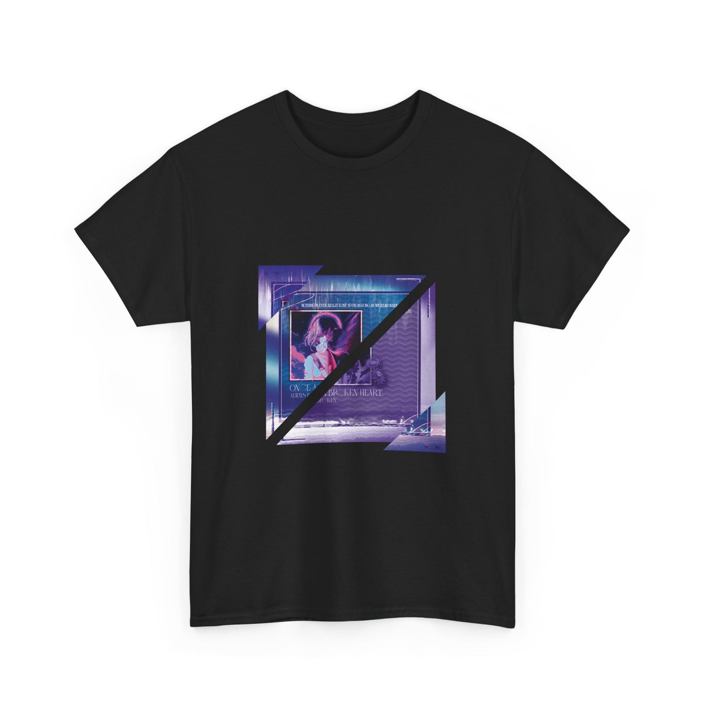 Ethereal Dreams & Broken Hearts: The Vaporwave Lotus Tee