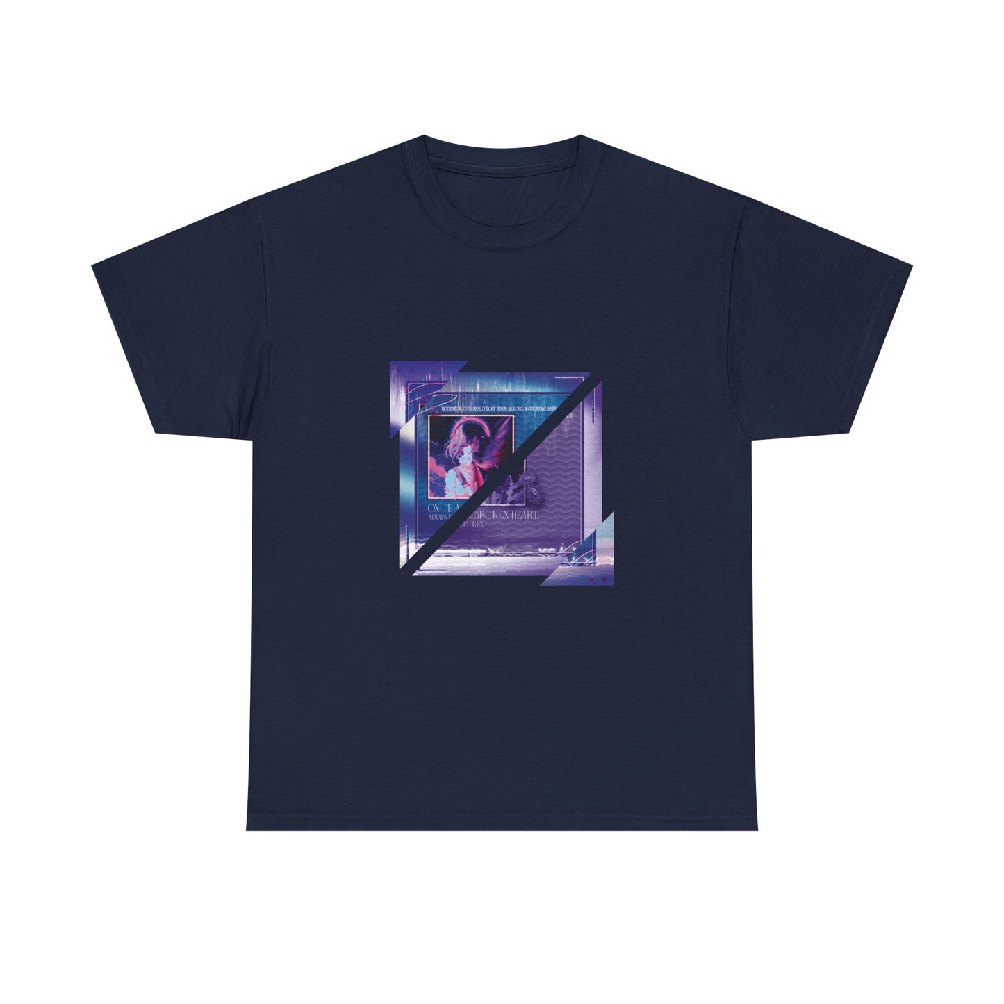 Ethereal Dreams & Broken Hearts: The Vaporwave Lotus Tee