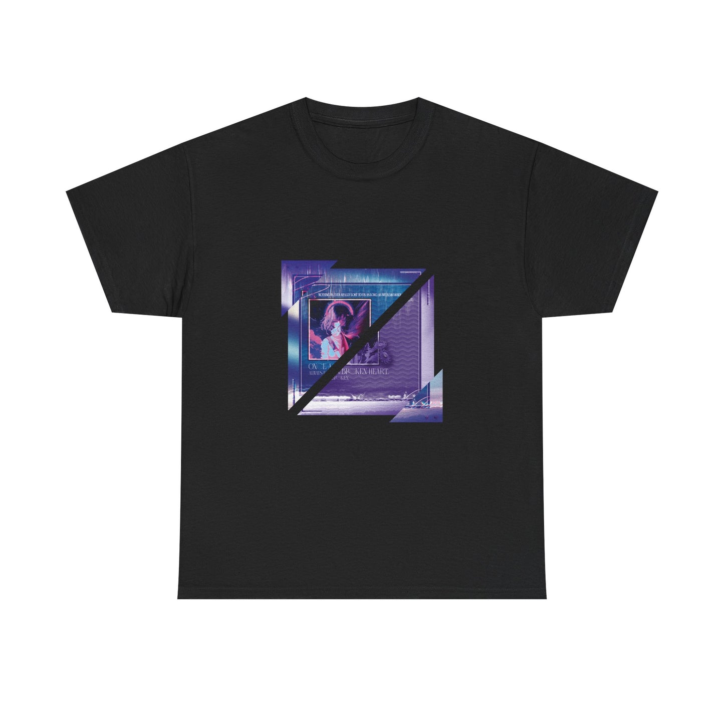 Ethereal Dreams & Broken Hearts: The Vaporwave Lotus Tee
