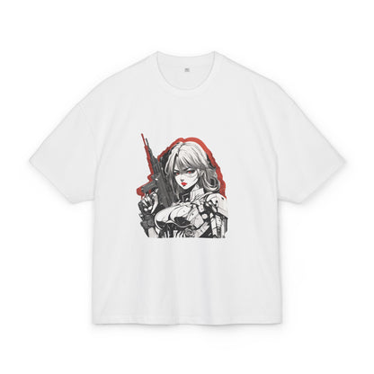 Cyber Ronin: Oversized Anime Tech Tee