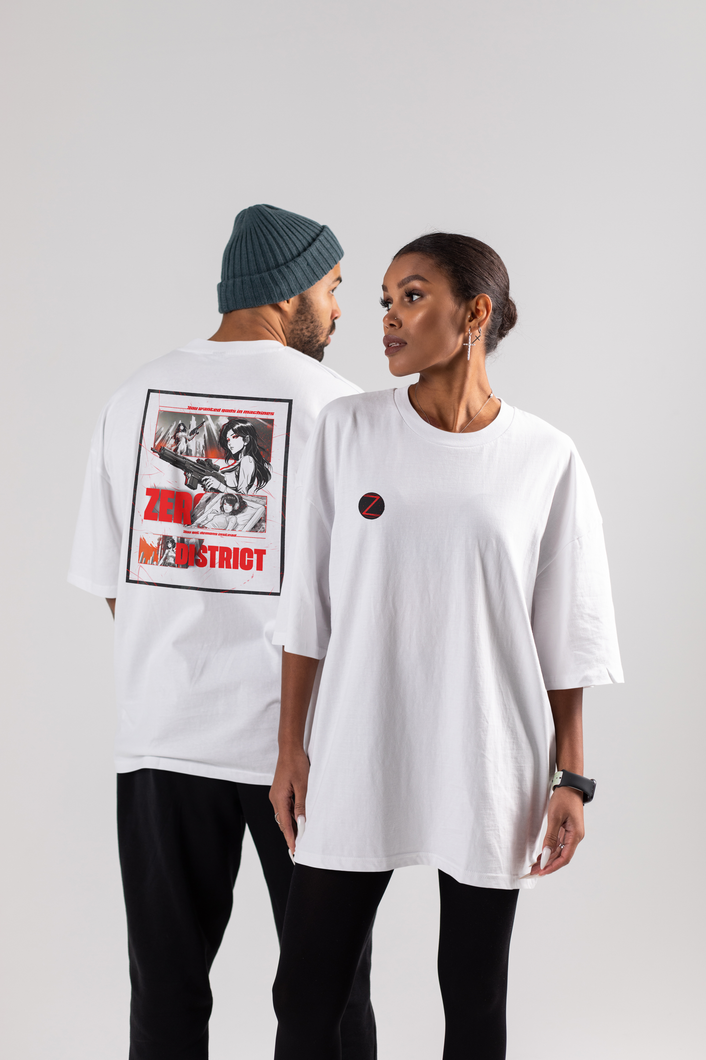 Zero District: Cyber Demons Oversized Tee / Limited